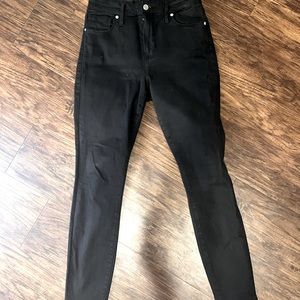 Good American Good Legs Black Jeans